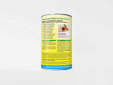 Shake Substituto de Refeição Baunilha – Pó Proteico de Alta Base Vegetal com Baixo Índice Glicêmico – Suplemento Nutricional para Apoio à Saúde e Perda de Peso – Sabor Baunilha – 500g (2 Pacotes) - Almased