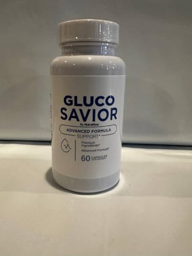 NutraRize - (2 Pacotes) Gluco Savior – Cápsulas para Manter Níveis Saudáveis Estáveis, Suplemento Dietético 100% Natural, Fórmula Avançada Gluco Savior para Saúde Ótima, Avaliações GlucoSavior (120…)