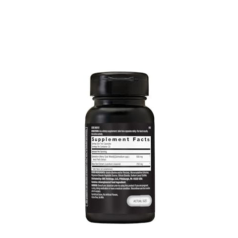 Horny Goat Weed – 60 Cápsulas | Potência e Vitalidade | Marca GNC - GNC