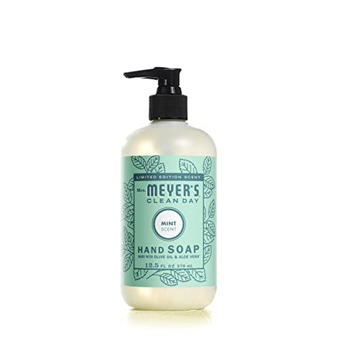 MRS. MEYER'S CLEAN DAY - MRS. MEYER’S CLEAN DAY Sabonete Líquido para as Mãos, Frasco de 12,5 Fl Oz (Pack com 6) (Variedade)