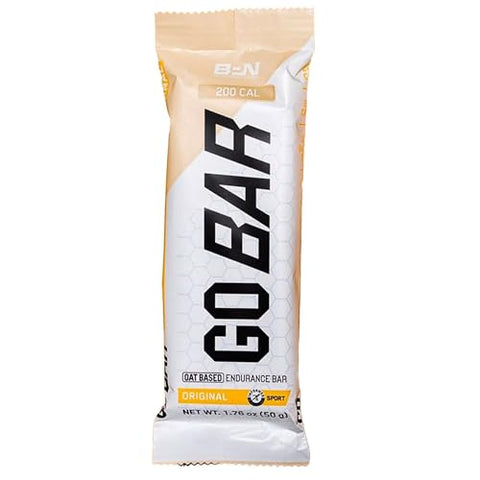 BARE PERFORMANCE NUTRITION - Bare Performance Nutrition BPN Go Bar – Barra de Treinamento de Resistência à Base de Aveia, 36g de Carboidratos e 200 Calorias por Barra, 12 Barras por Caixa, Original Aveia
