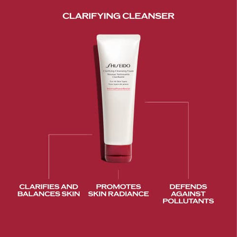Shiseido Clarifying Cleansing Foam 125 mL – Limpeza e Equilíbrio Facial