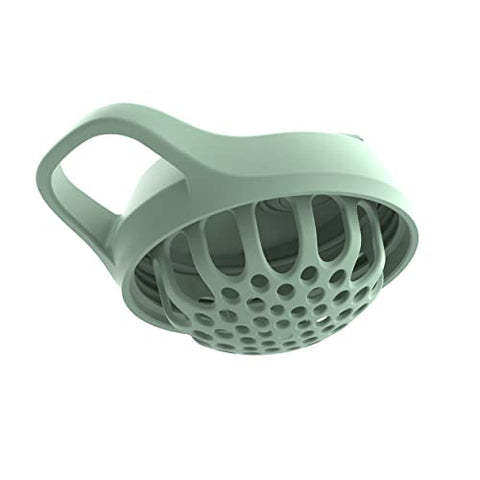 Pursuit Garrafa Shaker Isolada em Aço Inoxidável e Copo Misturador, 18oz (532ml), Verde Seagrass - Promixx
