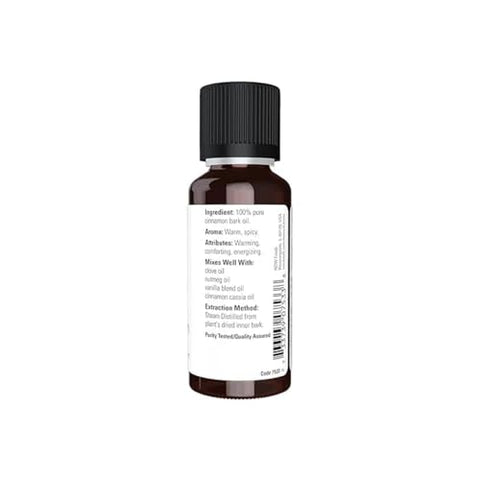 NOW Foods - Óleo Essencial de Canela Now Foods, 30 ml (30g)