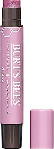 Burt's Bees - Conjunto Burt’s Bees Shimmer Lip Tint, Bastão de Bálsamo Labial Tintado, Hidratação Duradoura com Acabamento Brilhante Pigmentado de Origem Natural