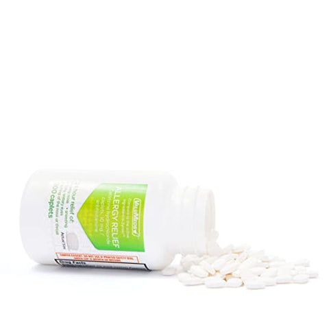 24-Hour Allergy Medicine (300-Count) | Antialérgico para Pólen, Rinite Alérgica, Olhos Secos e Coceira | Cetirizina HCl 10mg, Comparável ao Zyrtec - ValuMeds