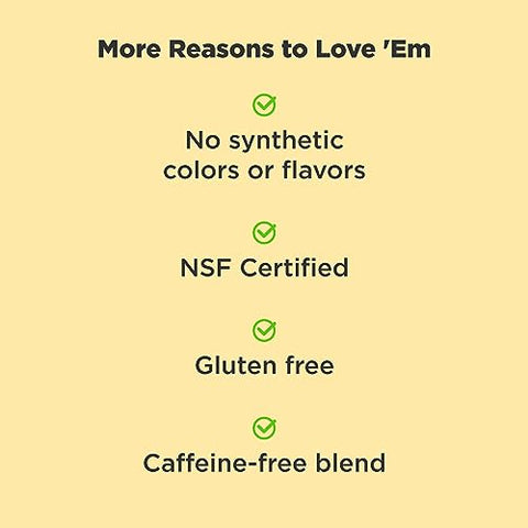 Hello Happy Gummy Worms – Suporte ao Equilíbrio do Humor com Vitamina D e Açafrão – 90 Unidades e Gummy Diário de Energia com Vitamina B12, CoQ10 e Goji Berry – 60 Unidades - OLLY