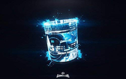 Blue Ice em Pó Energético, Sem Açúcar, Suplemento de Foco com Cafeína Limpa, Sabor Framboesa Azul, Aminoácidos de Foco, Vitaminas e Antioxidantes – 280g (40 Porções) - G Fuel