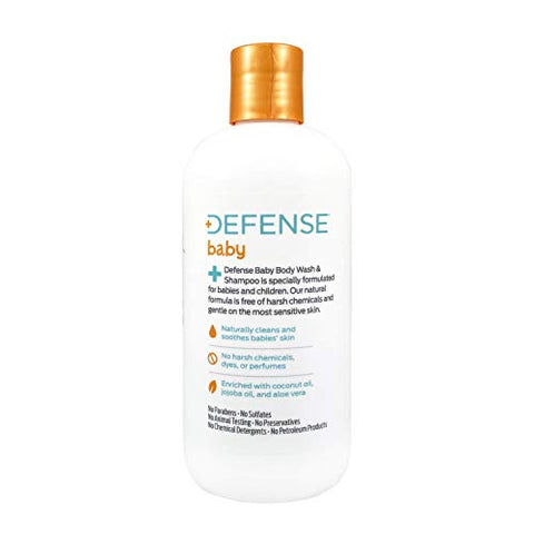 Defense Soap - Shampoo e Sabonete Líquido para Bebês Defense Soap com Óleo de Melaleuca, Óleo de Coco, Eucalipto e Azeite de Oliva – Marca