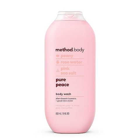 Kit de Variedades de Sabonetes Method – 3 Fragrâncias – Simplesmente Nutritivo, Paz Pura e Zen Diário – 532 ml Cada
