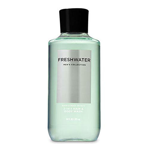 Bath & Body Works - Bath and Body Works – Kit 3 Unidades 2 em 1 Gel de Banho e Cabelo Freshwater, Graphite e Ocean. 300 ml