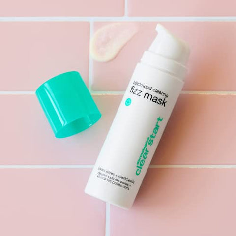 Dermalogica Clear Start Máscara Efervescente para Limpeza de Cravos (50 ml) – Máscara Purificante com Argila de Caulim e Enxofre para Absorver o Excesso de Oleosidade e Purificar a Pele