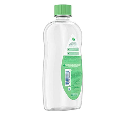 Johnson's Baby - Johnson’s Baby Oil Aloe Vera e Vitamina E 20 ml (Pacote com 2)