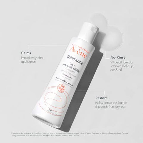 Eau Thermale Avène – Loção de Limpeza Extremamente Suave para Peles Hipersensíveis, sem água, 200ml