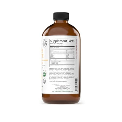 Complete Natural Products - Gallbladder Complete 240ml – Limpeza Natural de Cálculos Biliares Líquidos Orgânicos, Suporte