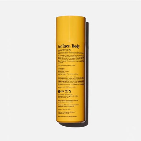 Protetor Solar Mineral SPF 30 PA para o Corpo. Amplo Espectro. Óxido de Zinco, Ácido Hialurônico, Niacinamida. Hidrata. Protege contra Danos Solares e Envelhecimento Prematuro - Nécessaire