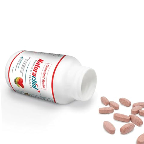 Naturachol - Fórmula Avançada de Suporte ao Colesterol | 90 Comprimidos Veganos | Extrato de Arroz Vermelho, Azeite de Oliva, Aveia, CoQ10, Extrato de Semente de Uva | Marca: Advanced Cholesterol Support Formula