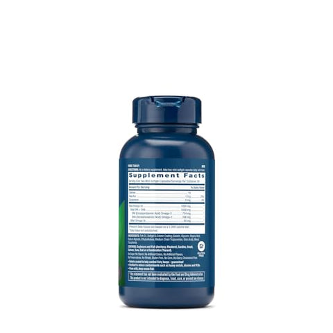 Ômega 3 Triplo Mini – 60 Cápsulas (30 Porções) - GNC