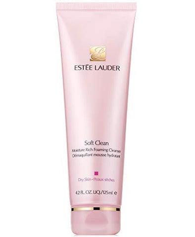 Estée Lauder - Estee Lauder Soft Clean Moisture Rich Foaming Cleanser – Pele Seca – 125ml/4.2oz (mulheres)