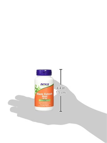 NOW Foods - NOW Black Cohosh 80 mg – 90 Comprimidos (Pacote com 2) | Saúde Feminina | Menopausa | Alívio dos Sintomas