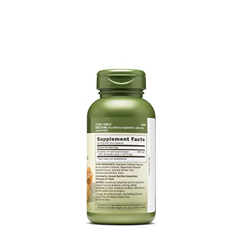 Herbal Plus Extrato de Boswellia 450mg | Suporte para Articulações | 100 Comprimidos - GNC