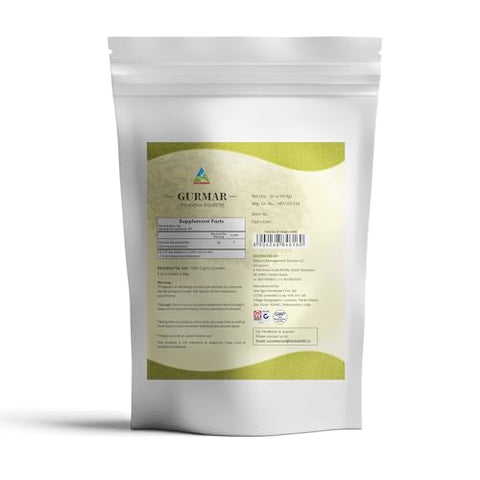 Gurmar em Pó (Gymnema sylvestre/Folha de Gudmar Natural/Pó de Folhas) | 454g | Ajuda a Manter Níveis Normais de Glicose - HERBAL HILLS