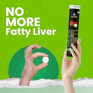 Generic - Tabletes Efervescentes Desintoxicantes para o Fígado, Avançados, Suplementos Detox, para Sintomas de Abstinência de Álcool, 80 Unidades, Água com Gás com 10 Ervas Ayurvédicas