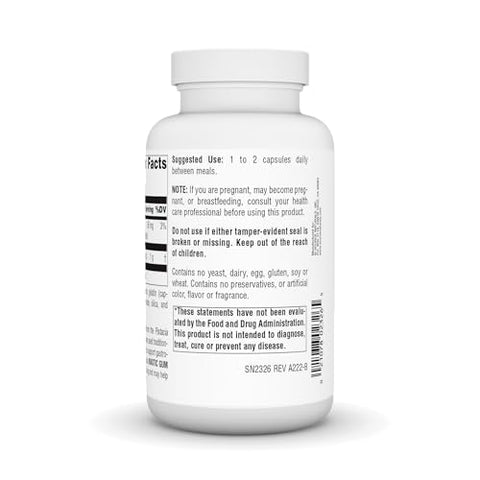 Mastic Gum 500 mg – 120 Comprimidos | Alívio para Desconforto Estomacal | Marca de Produto - Source Naturals