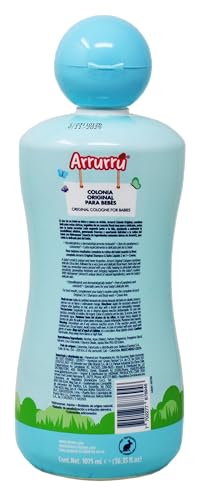 SOL DE ORO - Arrurru Cololia Azul 1075ml – Shampoo Suave para Bebês – Cuidado e Higiene Infantil