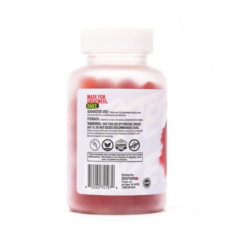 by V Shred Gummies de Vinagre de Maçã – Lanche Saudável Superfood, Suporte ao Metabolismo e Digestão – 60 Gummies Keto de Vinagre de Maçã - Sculpt Nation