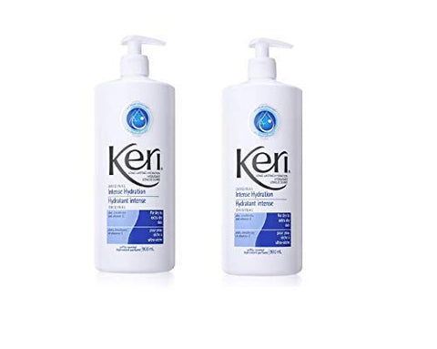 Loção Original Hidratação Intensa Perfume Suave, 900 mL, 2 Peças - Keri