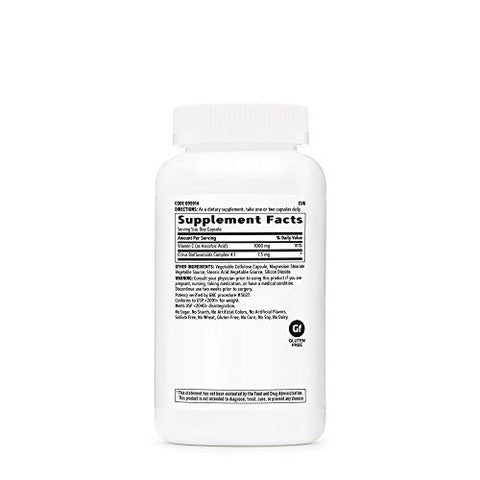 Vitamina C 1000 MG – Pacote Duplo | Fortaleça sua imunidade | Saúde e Bem-estar - GNC