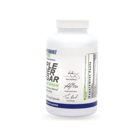 PERFORMANCE INSPIRED - Performance Inspired Nutrition – Cápsulas de Vinagre de Maçã Natural para Apoio à Perda de Peso Saudável – Açúcar no Sangue
