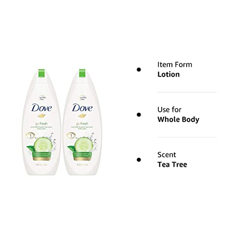 Sabonete Líquido Corporal 325ml Go Fresh Pepino - Dove