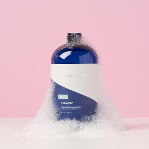 Recarga de Sabonete Líquido Capri Blue Volcano – Higienizador de Mãos – Cuidados com a Pele – Notas de Frutas Tropicais e Açúcar – 500ml