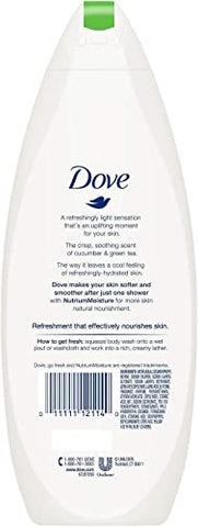 Sabonete Líquido Corporal 325ml Go Fresh Pepino - Dove
