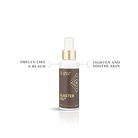 FasciaBlaster - Óleo Blaster por Ashley Black – Use com FasciaBlasting para Resultados Máximos – Óleo Queima Gordura Blaster e Arnica Calmante e Firmadores de Pele para Pós FasciaBlasting (Óleo)