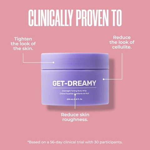 MAËLYS GET-DREAMY – Creme Corporal para Celulite – Tonifica Enquanto Você Dorme – Creme Firmador para a Pele
