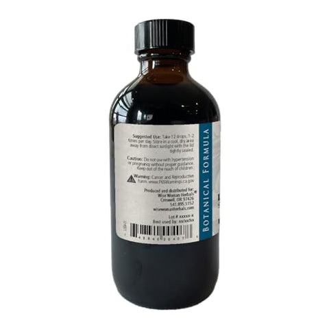 Extrato Sólido de Raiz de Alcaçuz – 120 ml – Extrato Líquido 4:1 Extra Forte – Livre de Álcool – Suporta a Digestão Saudável - Wise Woman Herbals