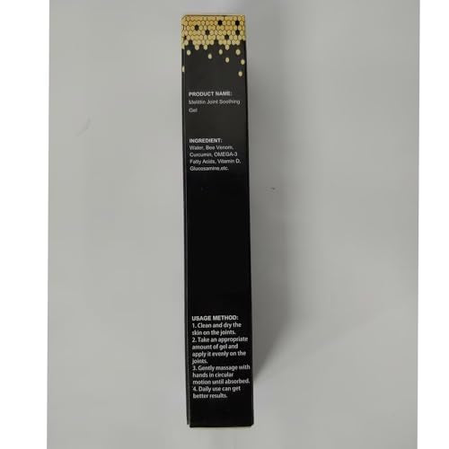 TPTAL - Gel Profissional de Veneno de Abelha da Nova Zelândia, Creme de Veneno de Abelha da Nova Zelândia, Gel Profissional de Própolis para Articulações, Alívio Suave para Pescoço, Cintura, Costas, Mãos, Pés e Pernas (3PCS)