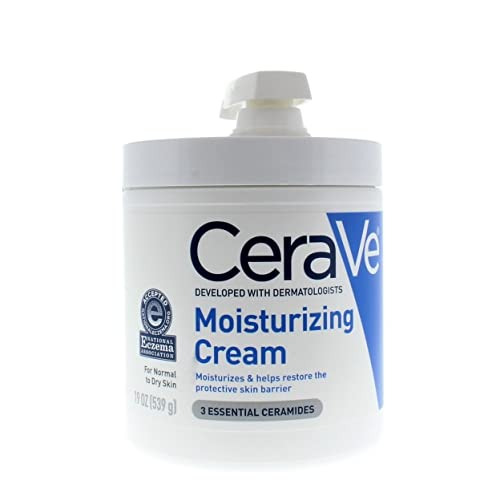 CeraVe - Cerave Creme Hidratante com Ácido Hialurônico, 532ml com Bomba (2 Pacotes)