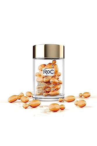 Multi Correxion Revive Glow – Cápsulas de Vitamina C Pura 20% para Clareamento, Manchas Escuras e Textura, 30 unidades - RoC