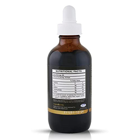 Fulvika - Trace Mineral Drops (400 Porções)(Sem Sabor) – 74 Minerais de Humic – 400ml