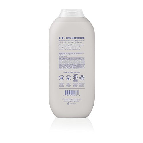 Body Wash Simply Nourish, Livre de Parabenos e Ftalatos, 532 ml (Pack com 6 unidades) - Method