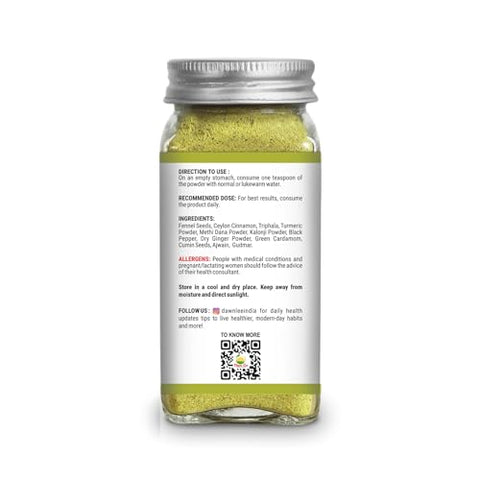 Dawn Lee ( 18th Century Goodness ) - Fat Away | Bebida em Pó Natural para Queimar Gordura Abdominal (50g, Fat Away)