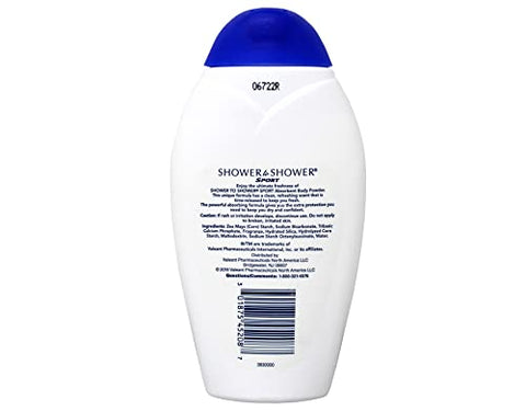 Shower To Shower - SHOWER TO SHOWER Pó Corporal Esportivo 8 oz (Pack com 6)