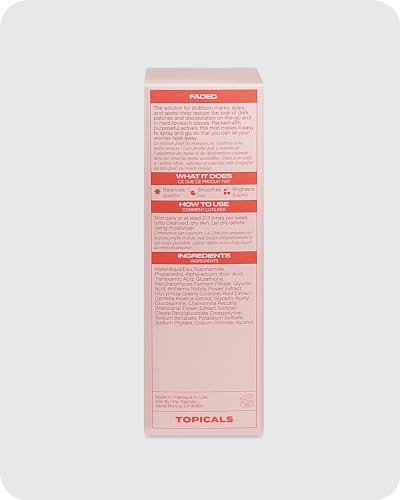 Serum Clareador de Pele para Uniformizar o Tom – Com Ácido Tranexâmico e Niacinamida para Desvanecer Marcas, Manchas e Cicatrizes (100 ml) - Topicals