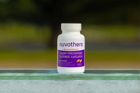 Nuvothera - Cápsulas de Cúrcuma Super Micronizada – Fórmula Avançada para Conforto Digestivo – Alta Absorção, Não-OGM, Vegano – 60 Cápsulas