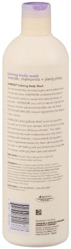 Positively Nourishing Body Wash Calmante com Lavanda e Camomila – 250ml - Aveeno