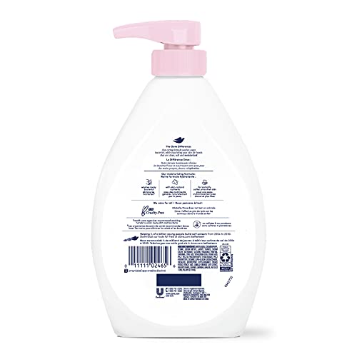 Sabonete Líquido Dove Higiene e Cuidado Para as Mãos Pêssego Branco e Chá Elimina Bactérias e Hidrata 530 ml 4 Unidades